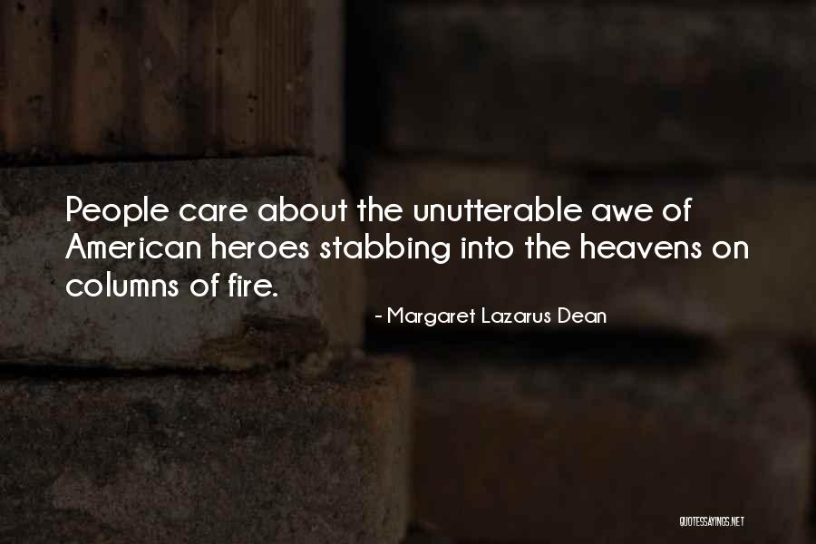 Margaret Lazarus Dean Quotes 250906