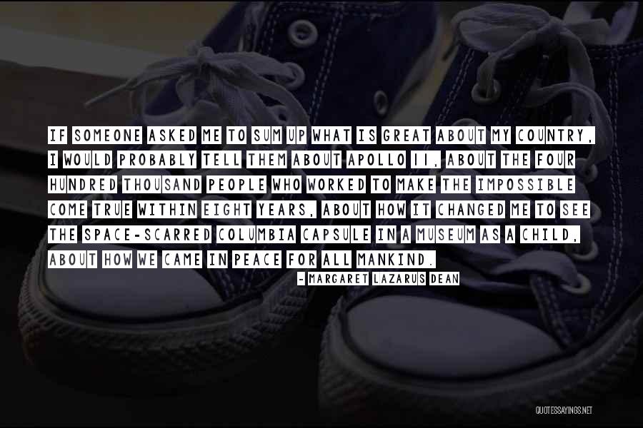 Margaret Lazarus Dean Quotes 946208 Margaret Lazarus Dean Quotes 946208
