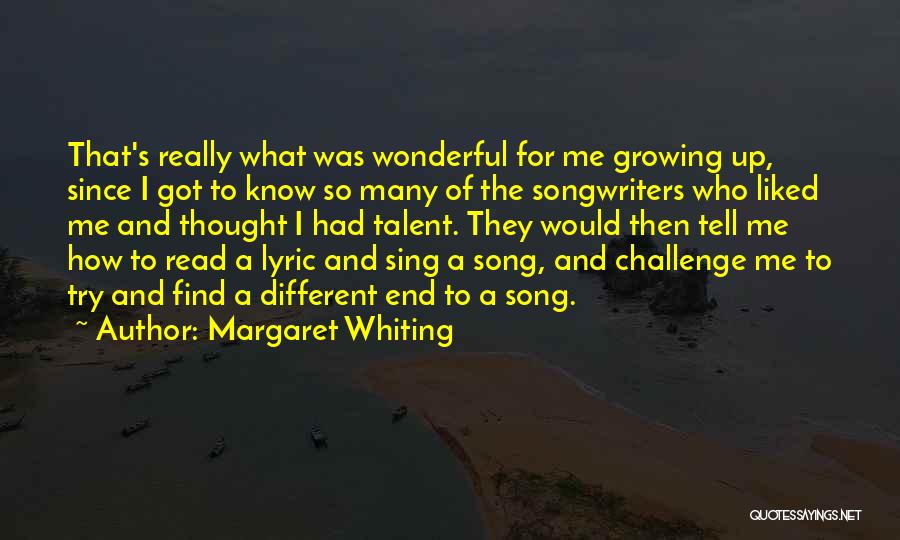 Margaret Whiting Quotes 605372
