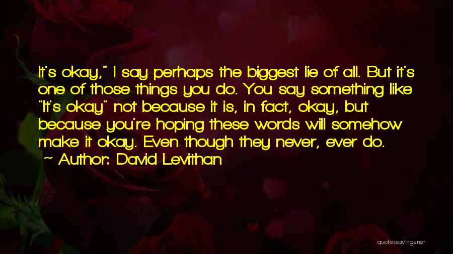 Margetic Doo Brcko Quotes By David Levithan