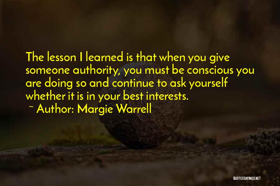 Margie Quotes By Margie Warrell