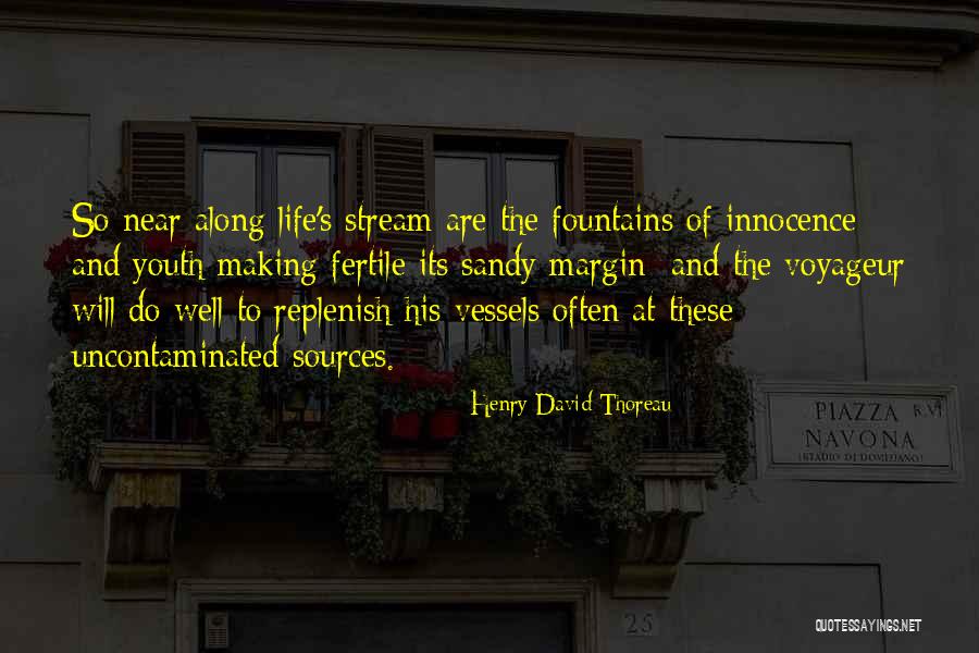 Margin In Life Quotes By Henry David Thoreau