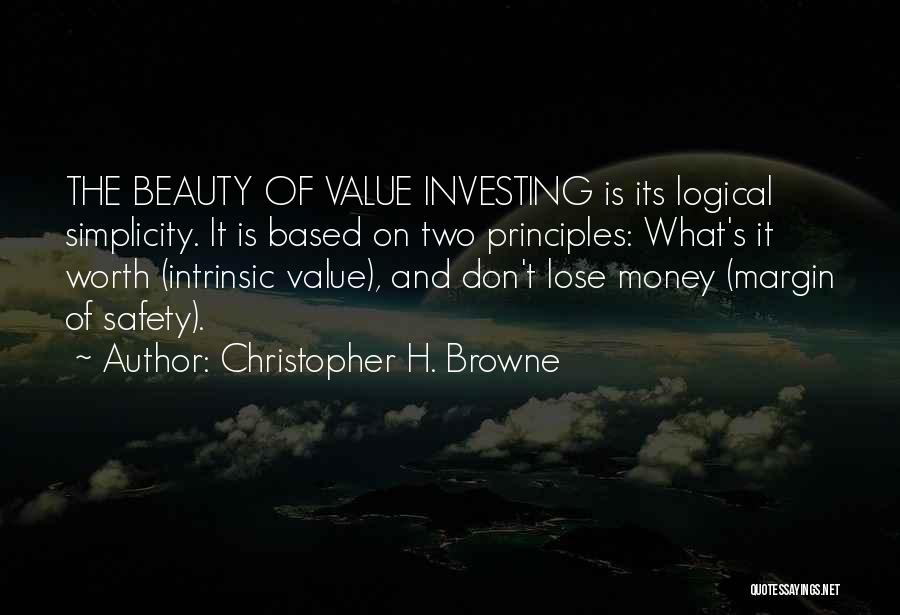 Margin Of Safety Quotes By Christopher H. Browne