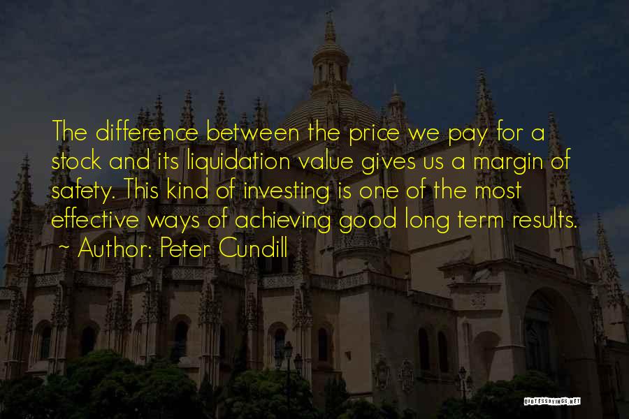 Margin Of Safety Quotes By Peter Cundill