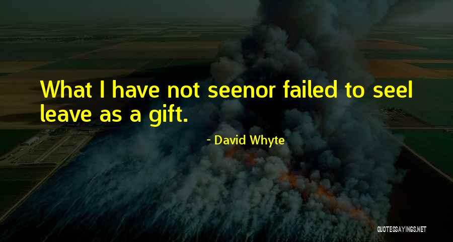 Margined Blister Quotes By David Whyte Margined Blister Quotes By David Whyte