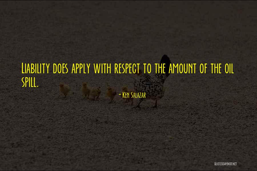 Margined Blister Quotes By Ken Salazar