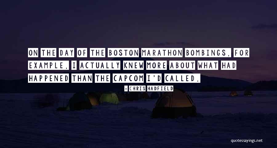 Marginson 2007 Quotes By Chris Hadfield Marginson 2007 Quotes By Chris Hadfield