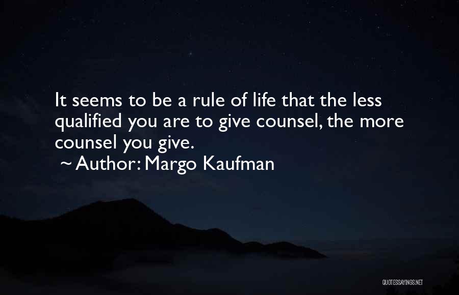 Margo Kaufman Quotes 882141