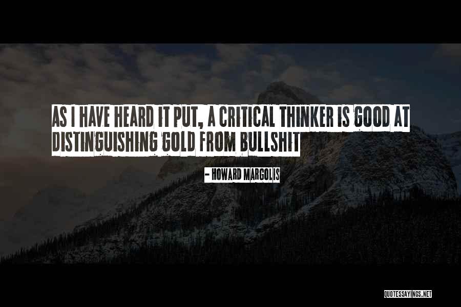 Margolis Quotes By Howard Margolis Margolis Quotes By Howard Margolis