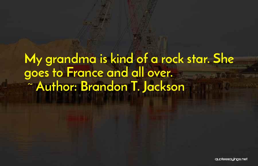 Margolit Hillsberg Quotes By Brandon T. Jackson