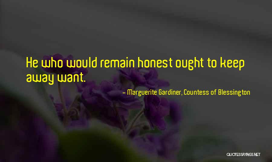 Marguerite Gardiner, Countess Of Blessington Quotes 1383594