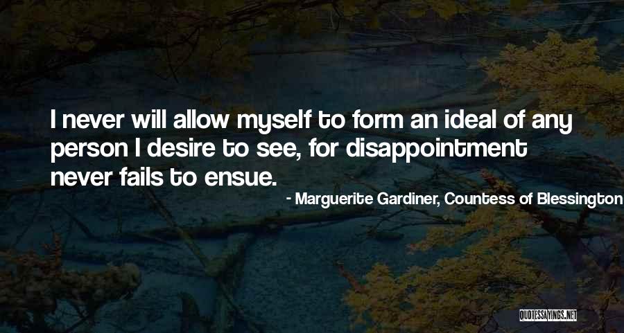 Marguerite Gardiner, Countess Of Blessington Quotes 1611653