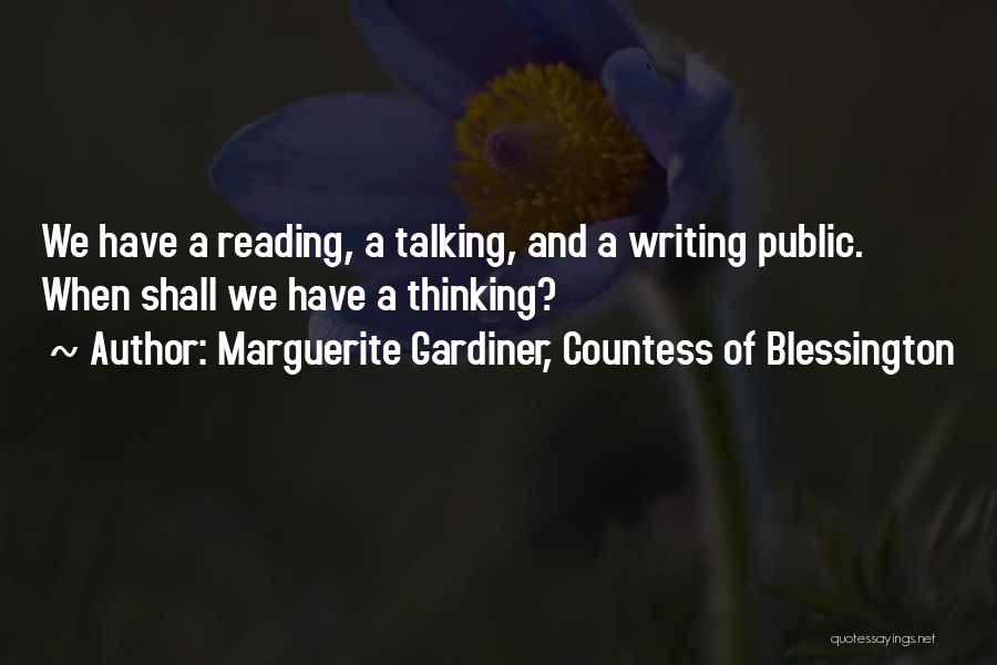 Marguerite Gardiner, Countess Of Blessington Quotes 609185