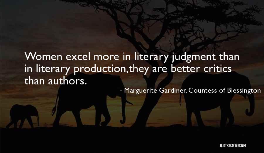 Marguerite Gardiner, Countess Of Blessington Quotes 651209