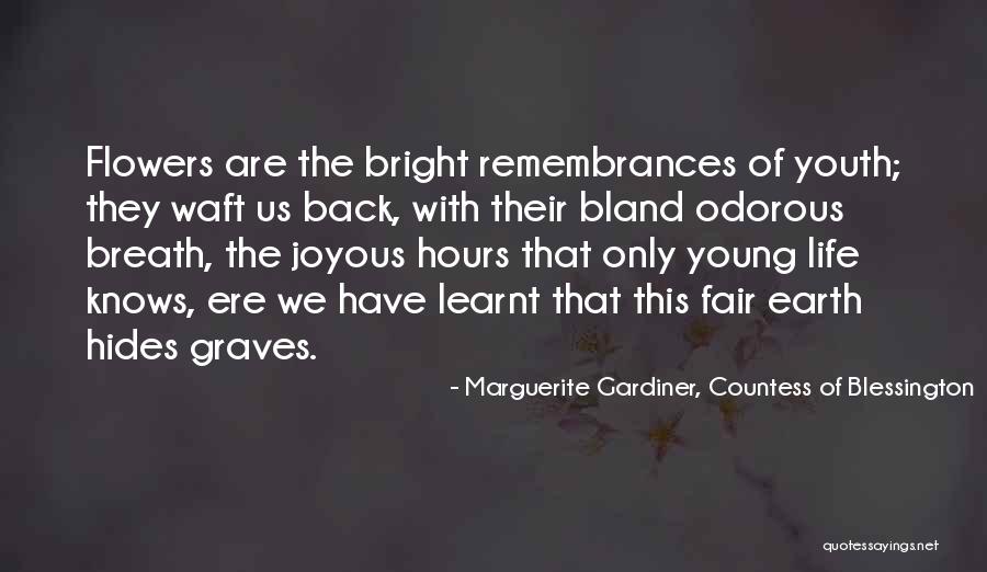 Marguerite Gardiner, Countess Of Blessington Quotes 651397