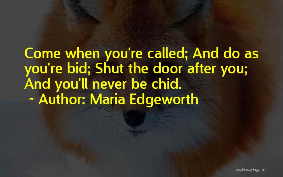 Maria Edgeworth Quotes 1190170