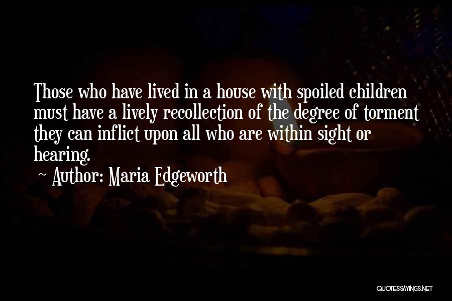 Maria Edgeworth Quotes 639605