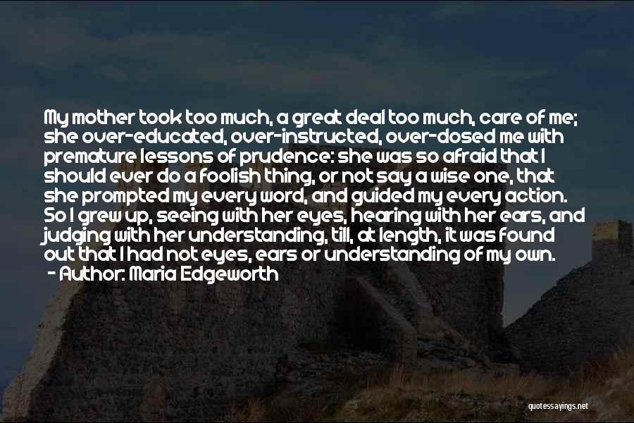 Maria Edgeworth Quotes 92257