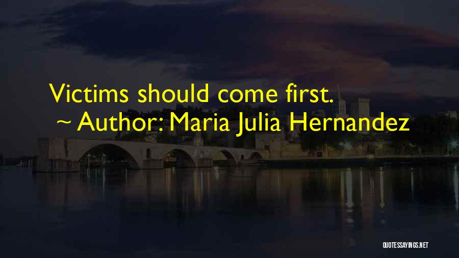 Maria Julia Hernandez Quotes 1994364