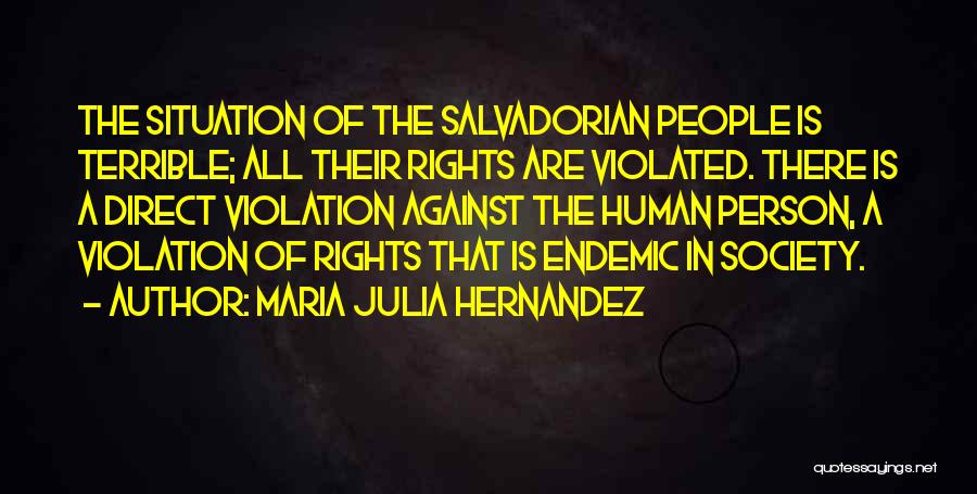 Maria Julia Hernandez Quotes 2074164