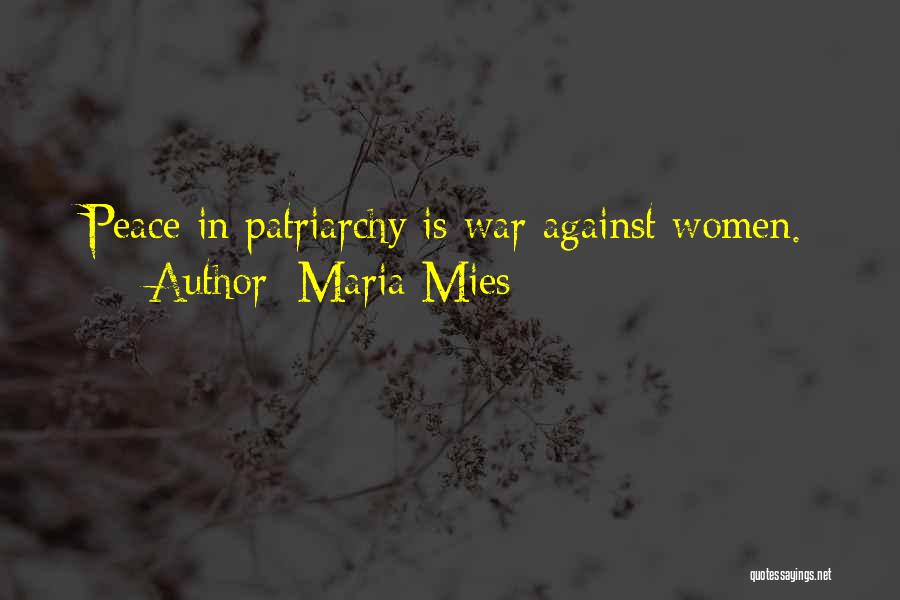 Maria Mies Quotes 1509863