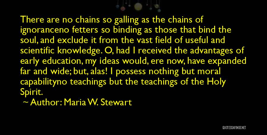 Maria Stewart Quotes By Maria W. Stewart