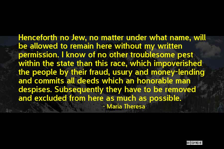 Maria Theresa Quotes 1008973 Maria Theresa Quotes 1008973