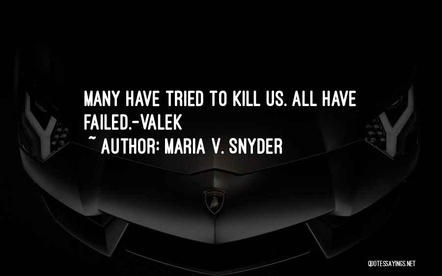 Maria V. Snyder Quotes 106782