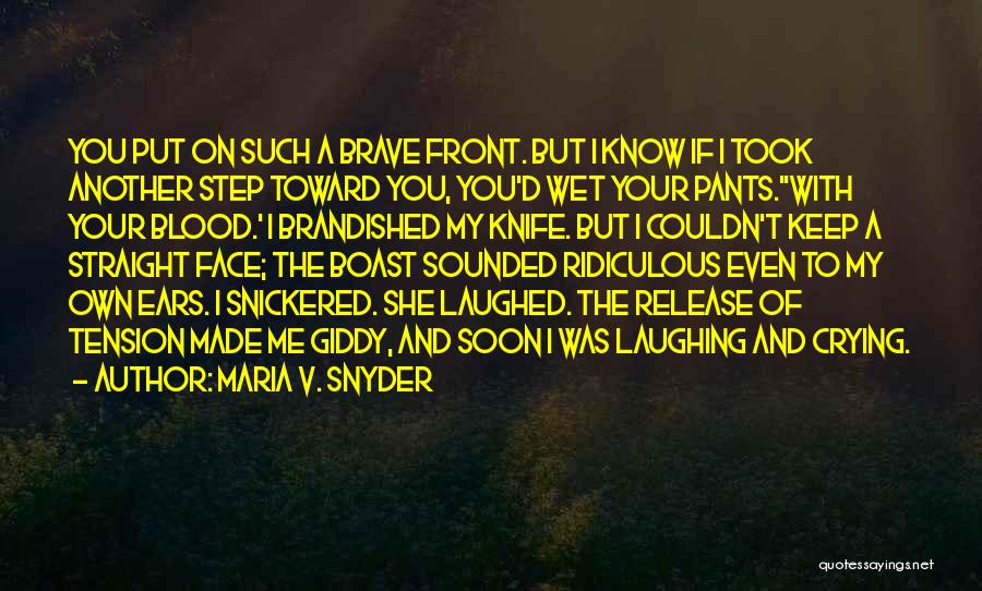 Maria V. Snyder Quotes 1365033