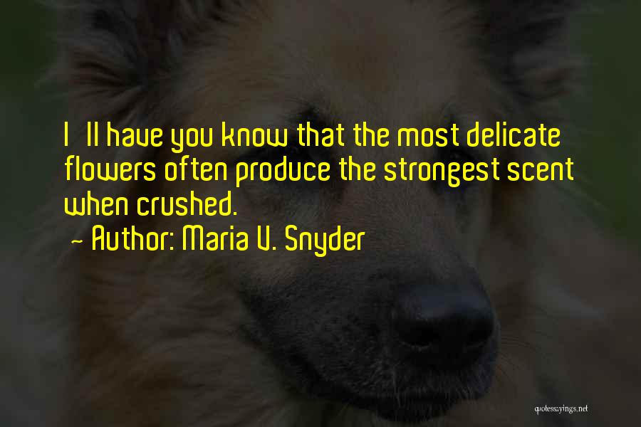 Maria V. Snyder Quotes 1724905