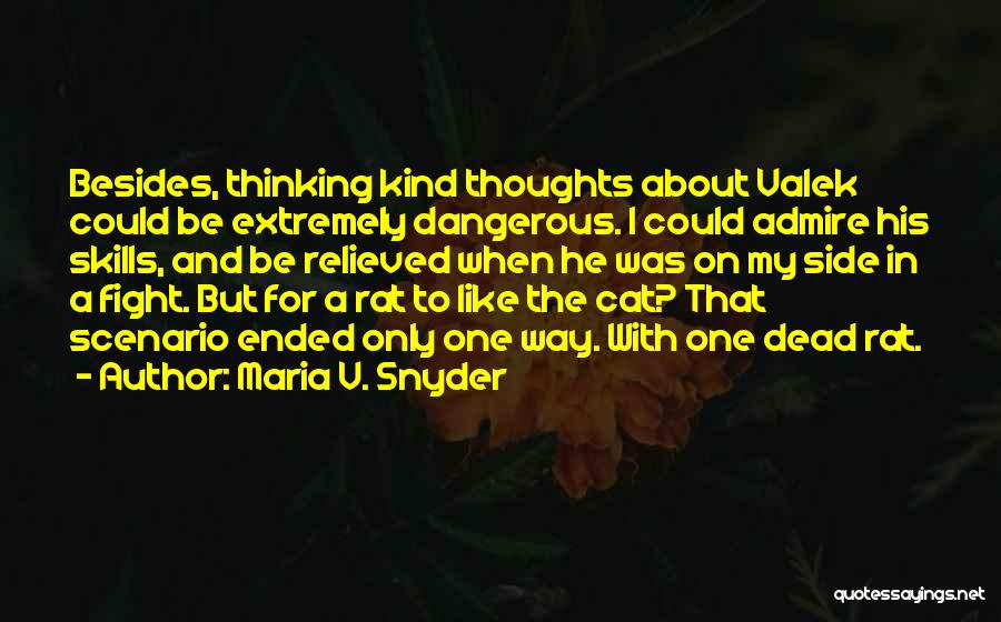 Maria V. Snyder Quotes 2210673