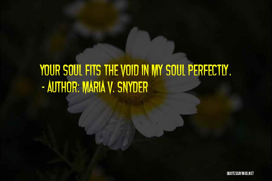 Maria V. Snyder Quotes 531571