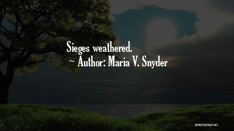 Maria V. Snyder Quotes 983696