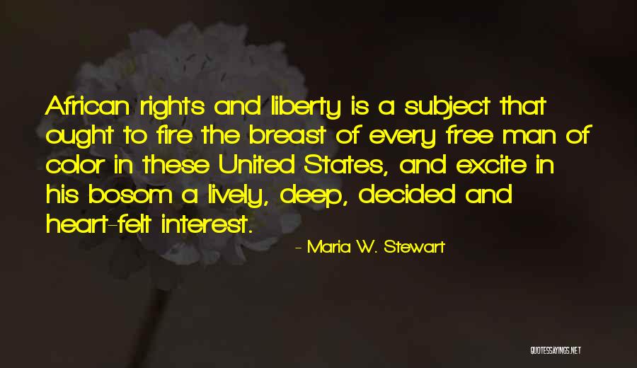 Maria W. Stewart Quotes 1280270