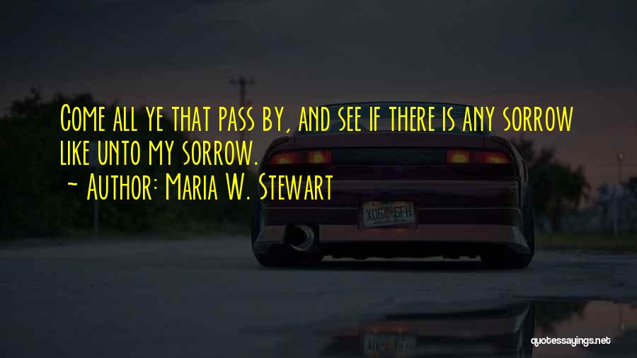 Maria W. Stewart Quotes 645228