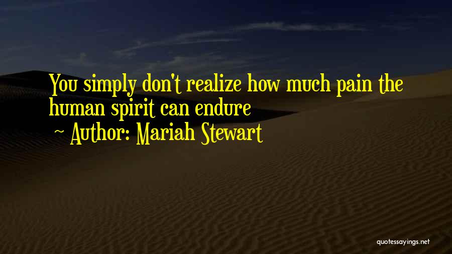 Mariah Quotes By Mariah Stewart