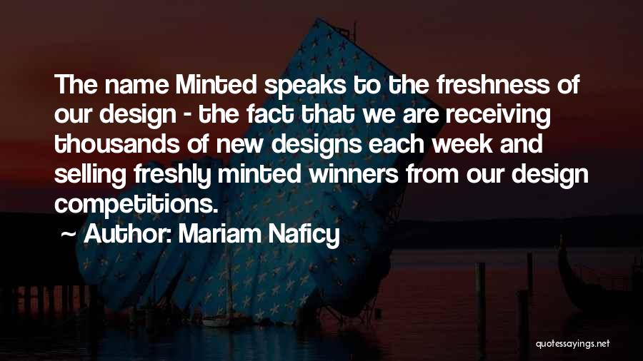 Mariam Naficy Quotes 1020941