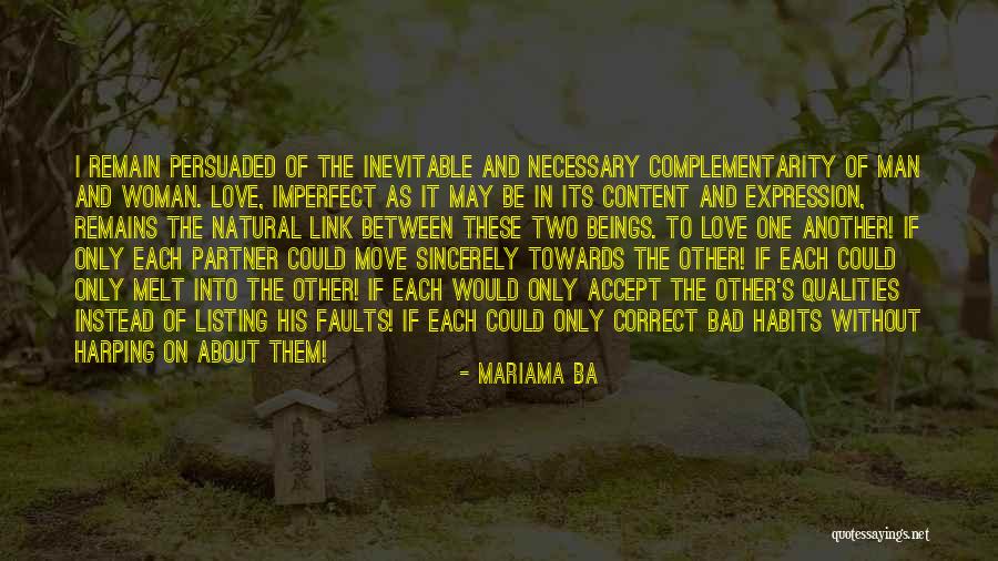 Mariama Quotes By Mariama Ba Mariama Quotes By Mariama Ba
