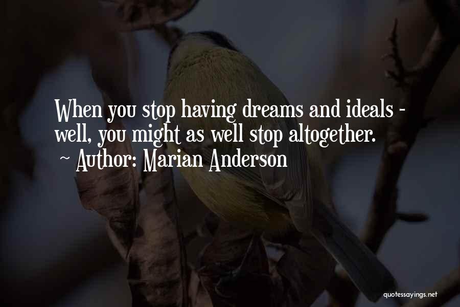 Marian Anderson Quotes 373422