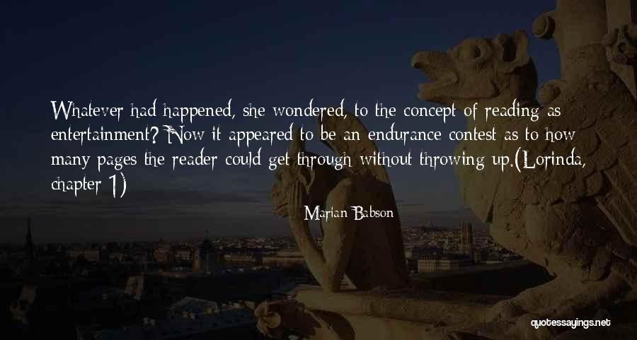 Marian Babson Quotes 2024133