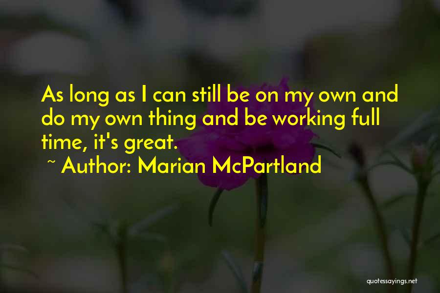 Marian McPartland Quotes 1505764
