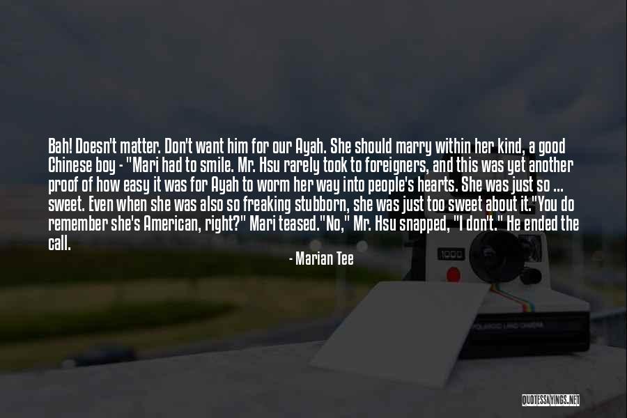 Marian Tee Quotes 1218515 Marian Tee Quotes 1218515