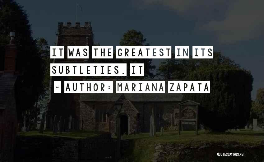 Mariana Zapata Quotes 1163502