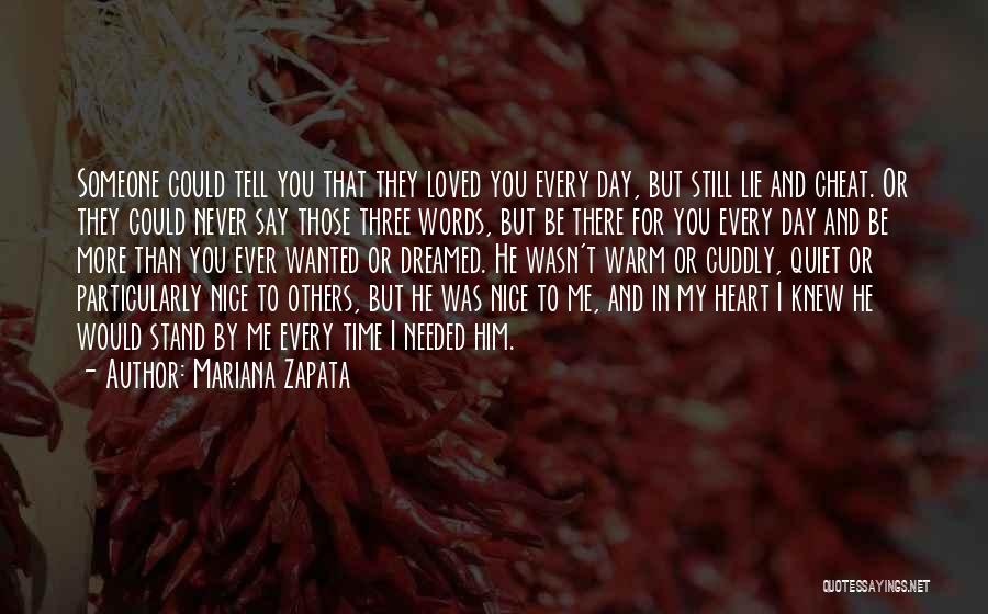 Mariana Zapata Quotes 960718