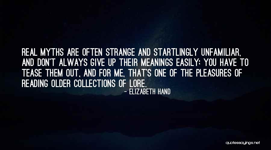 Marianna Birnbaum Strength Quotes By Elizabeth Hand Marianna Birnbaum Strength Quotes By Elizabeth Hand