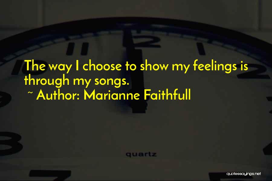 Marianne Faithfull Quotes 78088