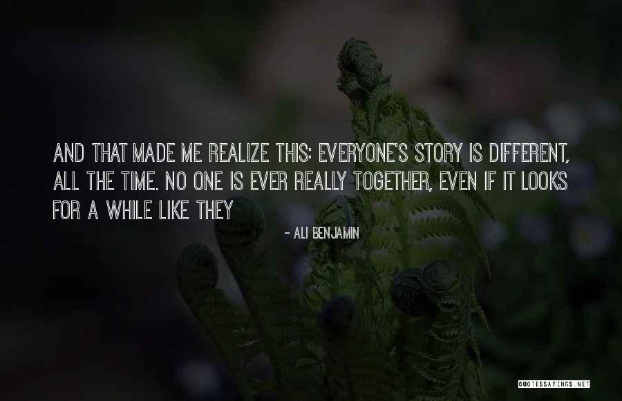 Maricela Gonzalez Quotes By Ali Benjamin Maricela Gonzalez Quotes By Ali Benjamin