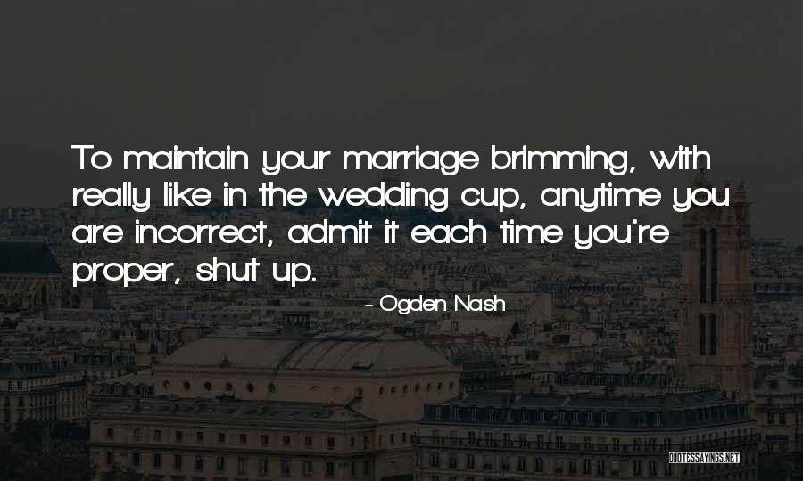 Marichat Quotes By Ogden Nash Marichat Quotes By Ogden Nash