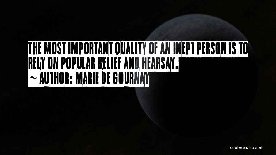 Marie De Gournay Quotes 85919