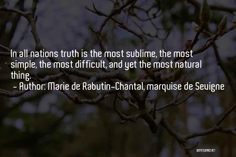 Marie De Rabutin-Chantal, Marquise De Sevigne Quotes 833646